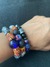 Krobo & Color Stack - Aromatherapy Bracelet Set