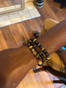 Men’s Aromatherapy Stack Bracelet Set